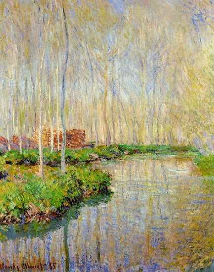 The River Epte by Claude Oscar Monet