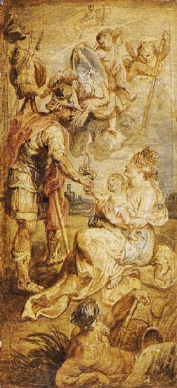 The Birth Of Henri Iv Of France by Peter Paul Rubens