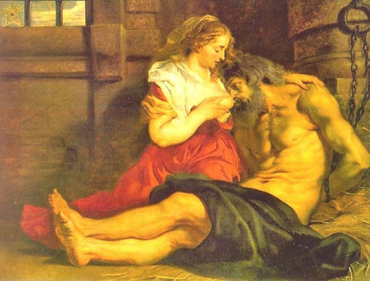 Roman Charity by Peter Paul Rubens