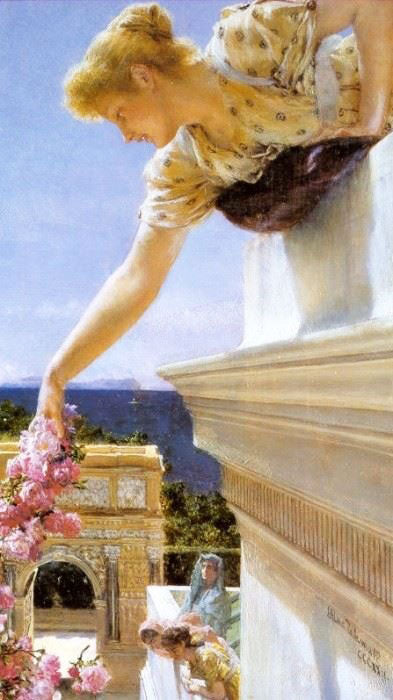 God Speed! by Sir Lawrence Alma-Tadema