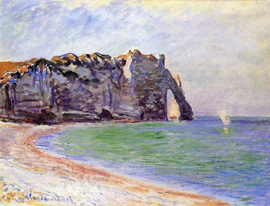 Etretat, The Porte D’Aval by Claude Oscar Monet