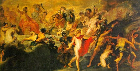 The Council Of The Gods by Peter Paul Rubens