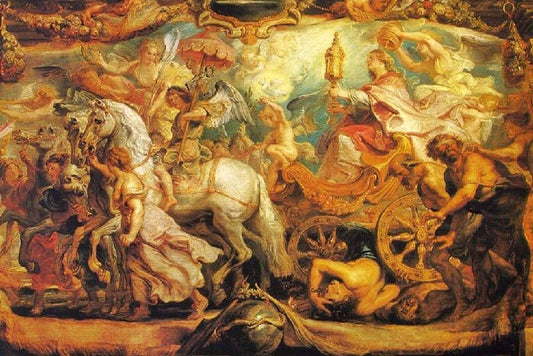 The Triumph Of The Church by Peter Paul Rubens