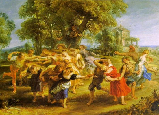 A Peasant Dance by Peter Paul Rubens