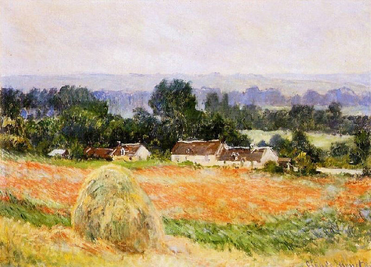 A Haystack by Claude Oscar Monet