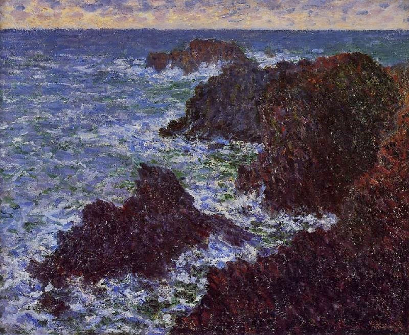 The Cote Sauvate by Claude Oscar Monet