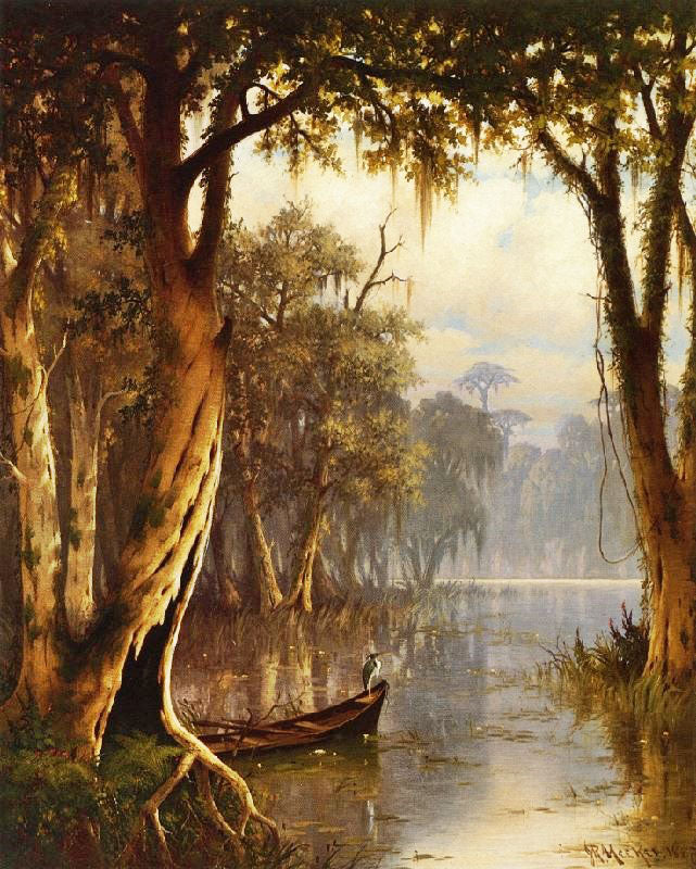 Louisiana Bayou by Joseph Rusling Meeker