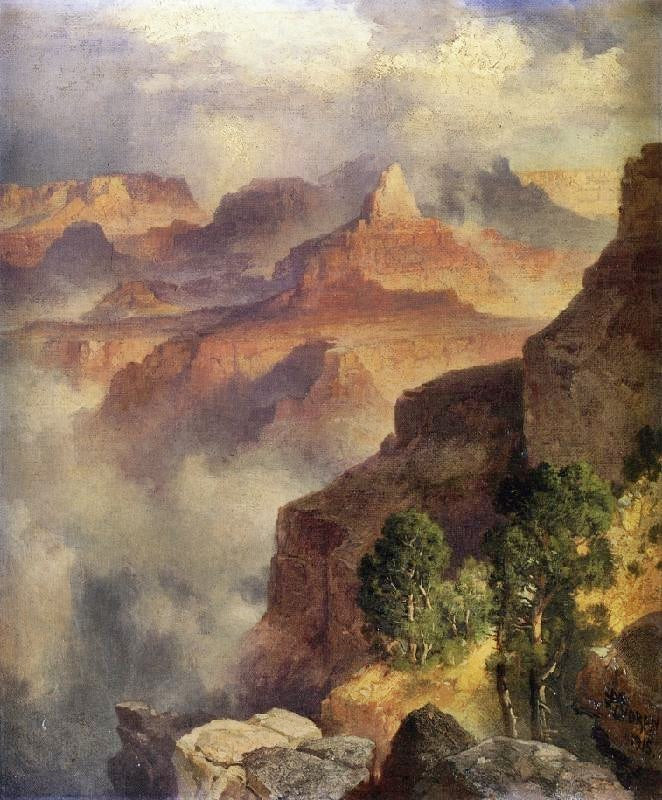 A BIT OF THE GRAND CANYON, GRAND CANYON OF THE COLORADO RIVER