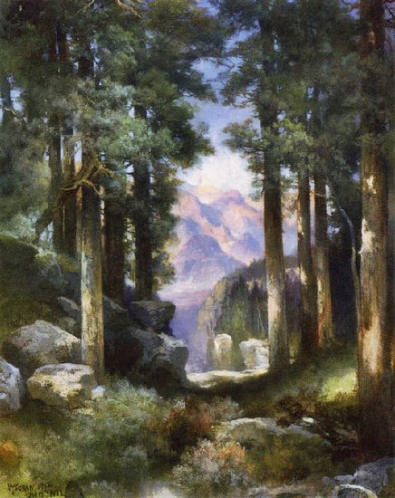 Grand Canyon Of The Colorado by Thomas Moran