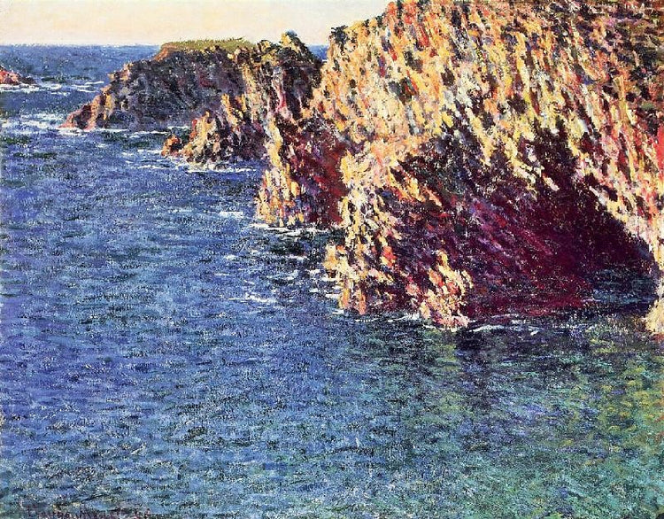 The Grotto Of Port-Domois by Claude Oscar Monet