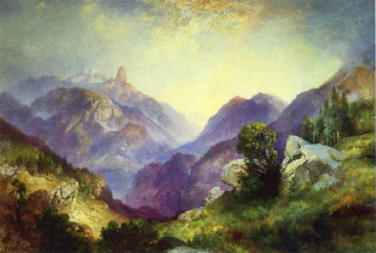 Index Peak by Thomas Moran