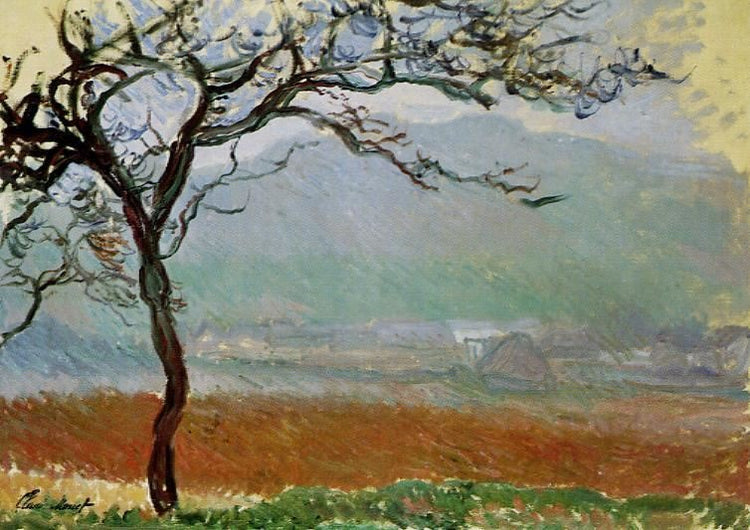 Landscape At Giverny by Claude Oscar Monet