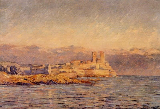 The Castle In Antibes by Claude Oscar Monet