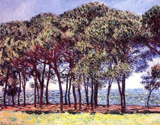 Pine Trees, Cap D’Antibes by Claude Oscar Monet