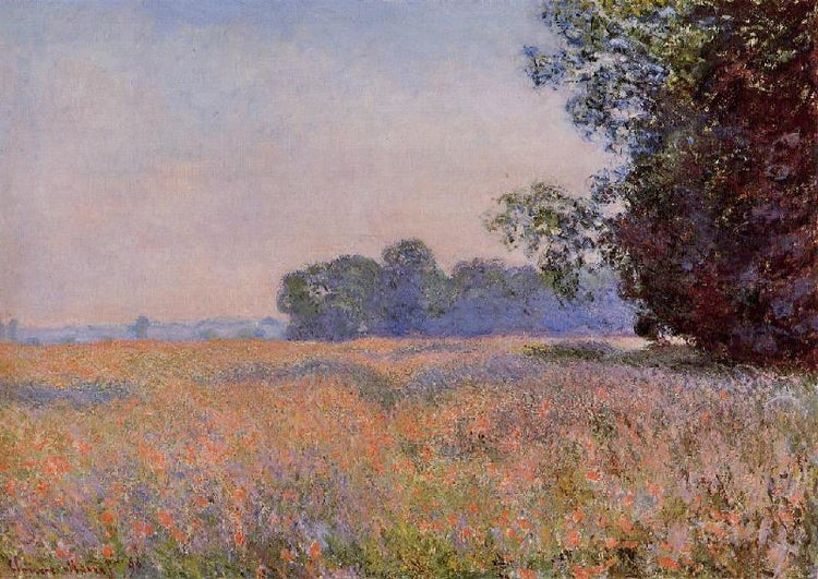 Oat Field by Claude Oscar Monet