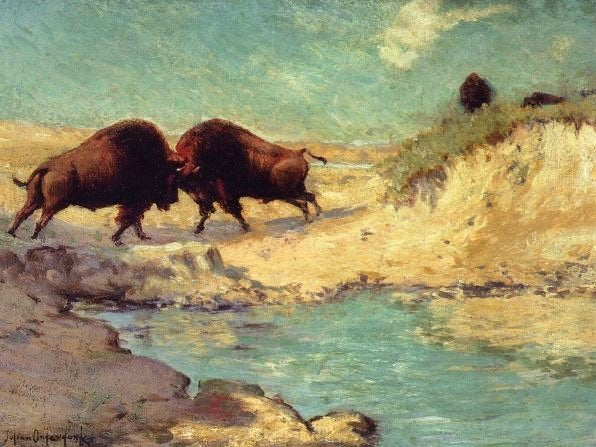 Buffalo Hunt # 10 by Julian Onderdonk