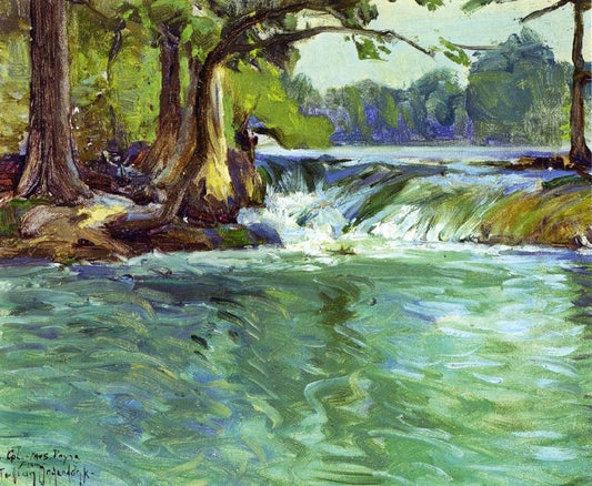 On The Guadalupe by Julian Onderdonk