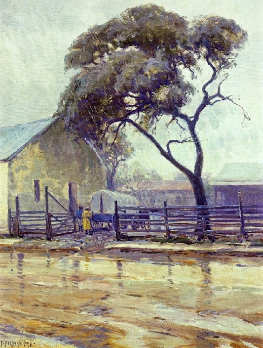 Rainy Day In Bandera by Julian Onderdonk
