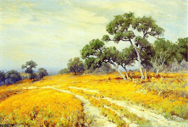 Landscape With Coreopsis by Julian Onderdonk