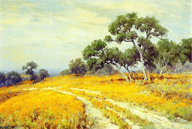 Landscape With Coreopsis by Julian Onderdonk