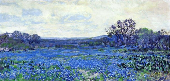 Field Of Bluebonnets by Julian Onderdonk