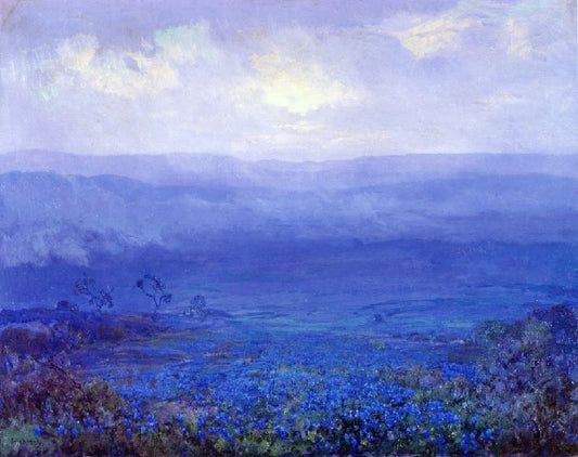 Bluebonnets In Texas by Julian Onderdonk