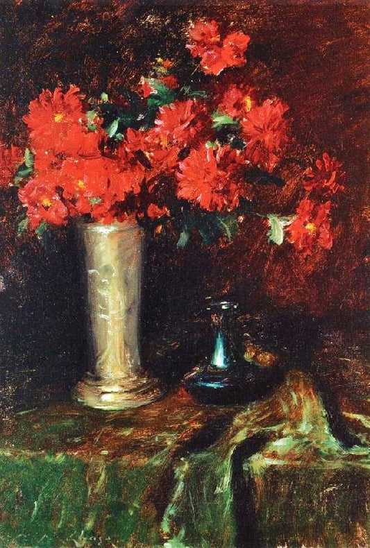 Still Life: Flowers by William Merritt Chase
