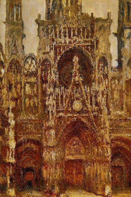 The Portal, Harmony In Brown by Claude Oscar Monet