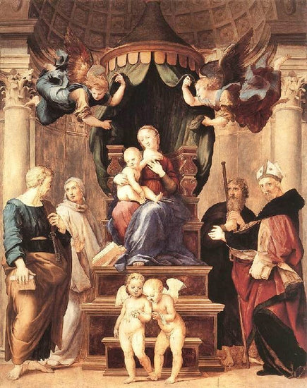 Madonna Del Baldacchino by Raphael
