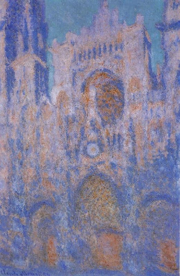 Rouen Cathedral, Symphony In Grey And Rose by Claude Oscar Monet