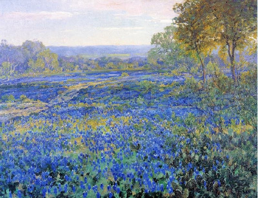 Fields Of Bluebonnets by Julian Onderdonk