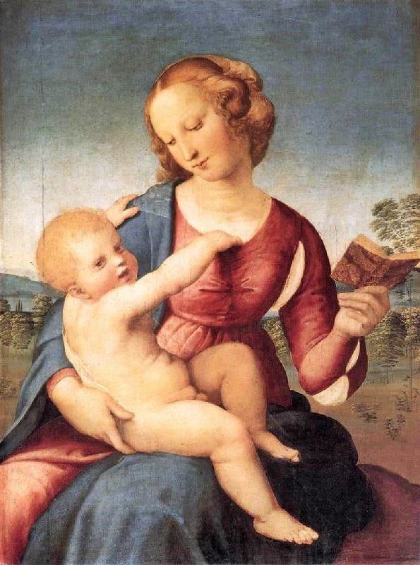 Colonna Madonna by Raphael