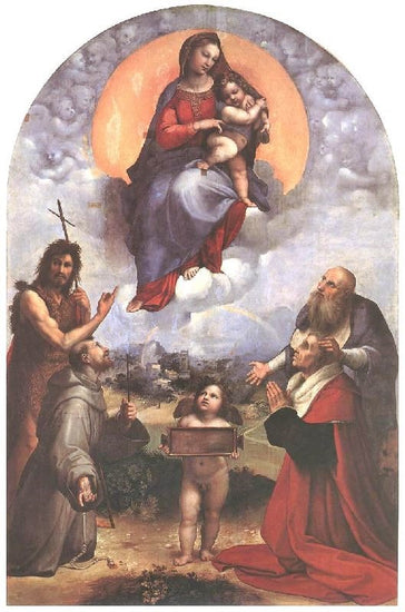 The Madonna Of Foligno by Raphael