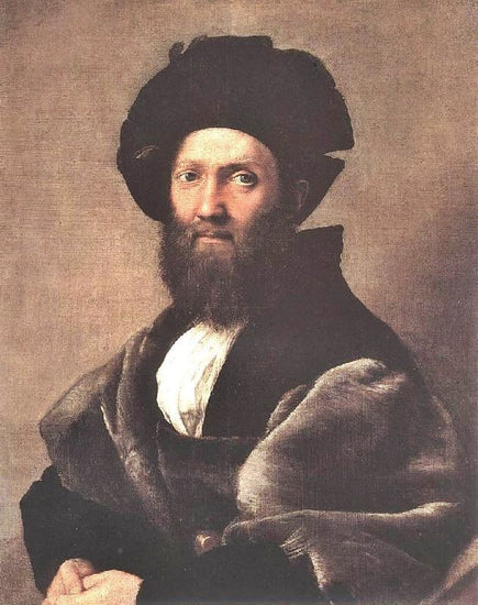 Portrait Of Baldassare Castiglione by Raphael