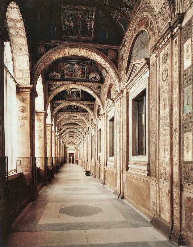 LOGGIA OF POPE LEO X, SECOND FLOOR, PALAZZI PONTIFICI, VATICAN