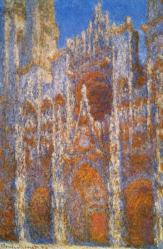 ROUEN CATHEDRAL, SUNLIGHT EFFECT