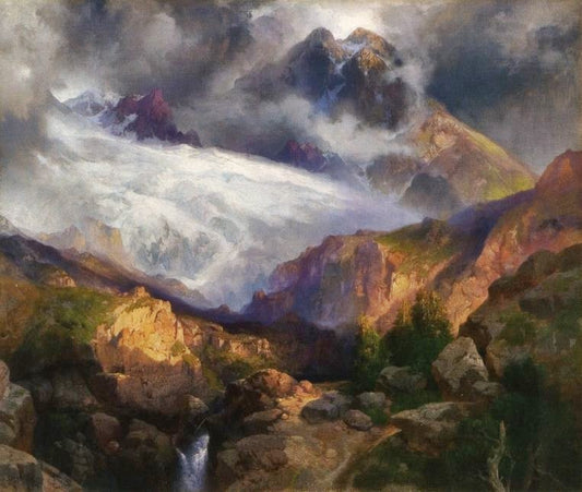 The Eternal Snows Of Mt. Moran by Thomas Moran