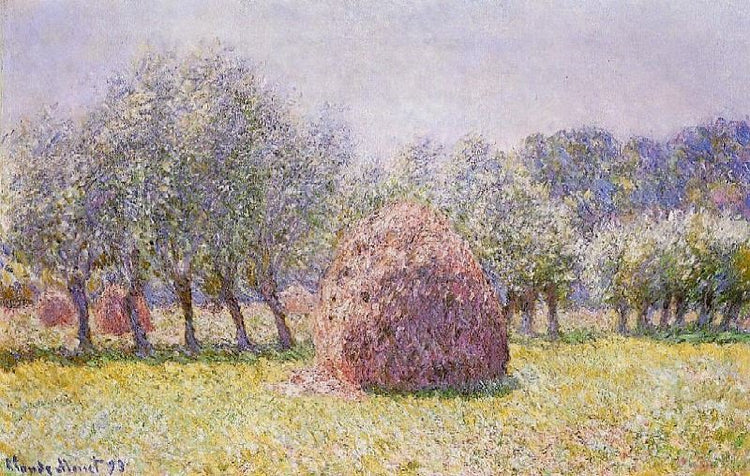 Haystack by Claude Oscar Monet