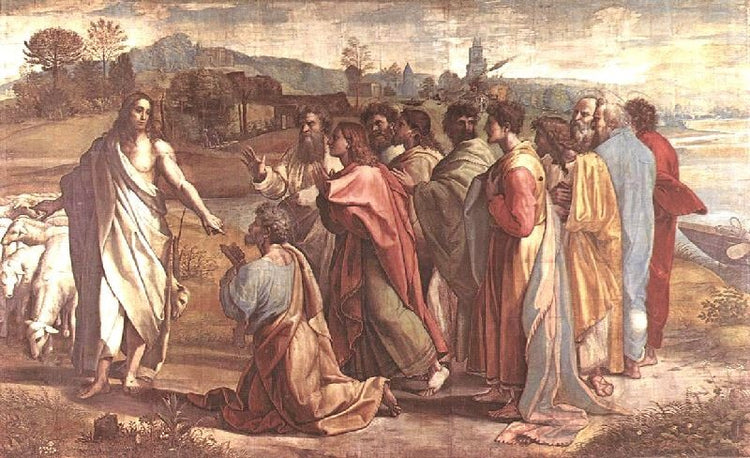 The Handing-Over The Keys by Raphael