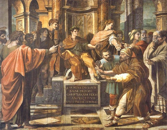 St Paul Before The Proconsul by Raphael