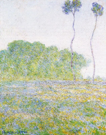 A Meadow At Giverny by Claude Oscar Monet