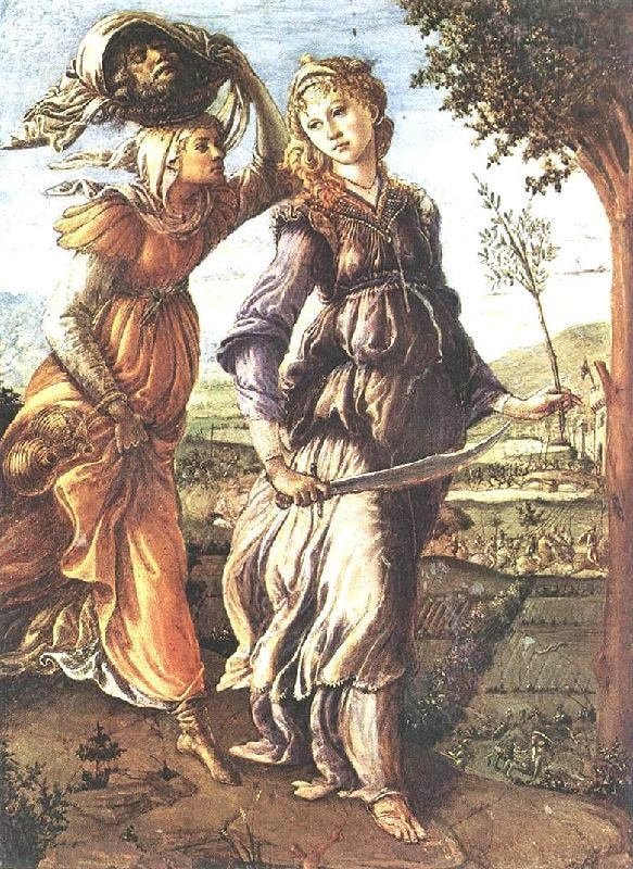 The Return Of Judith To Bethulia by Sandro Botticelli