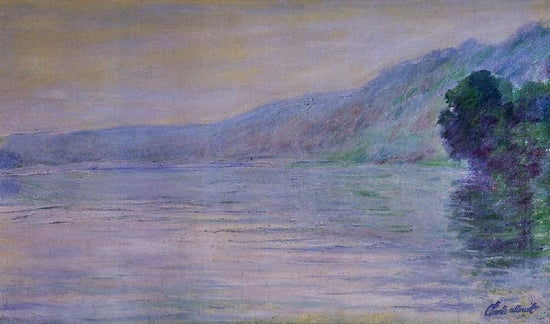 The Seine At Port-Villez, Blue Effect by Claude Oscar Monet