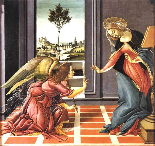 Cestello Annunciation by Sandro Botticelli