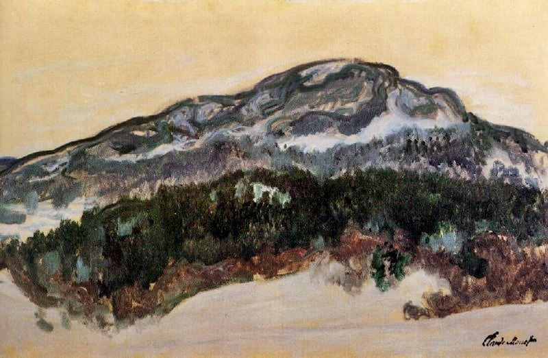 Mount Kolsaas, Norway by Claude Oscar Monet