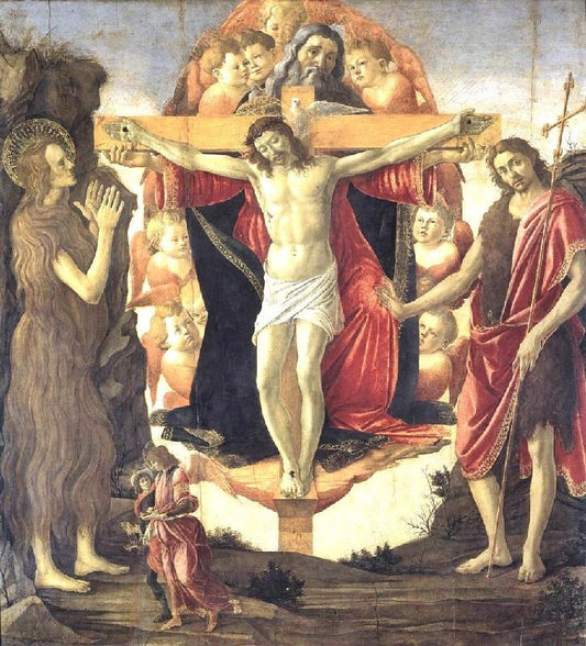 Holy Trinity, Pala Della Convertite by Sandro Botticelli