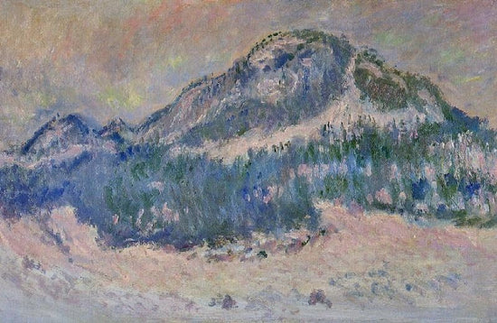 Mount Kolsaas, Rose Reflection by Claude Oscar Monet