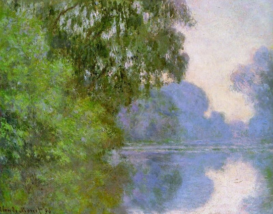 Arm Of The Seine Near Giverny by Claude Oscar Monet