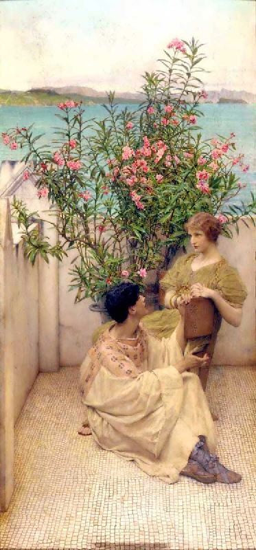Courtship by Sir Lawrence Alma-Tadema