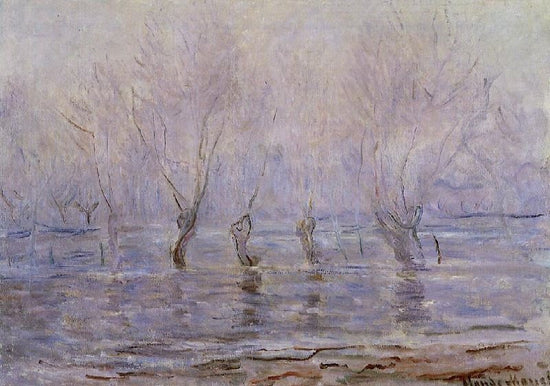 Flood At Giverny by Claude Oscar Monet